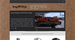 Desktop Screenshot of jogjapickup.com